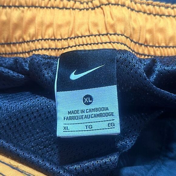 Nike Men’s Mesh Lined Swim Board Shorts Trunks Size XL Charcoal Gray Black - Picture 4 of 6